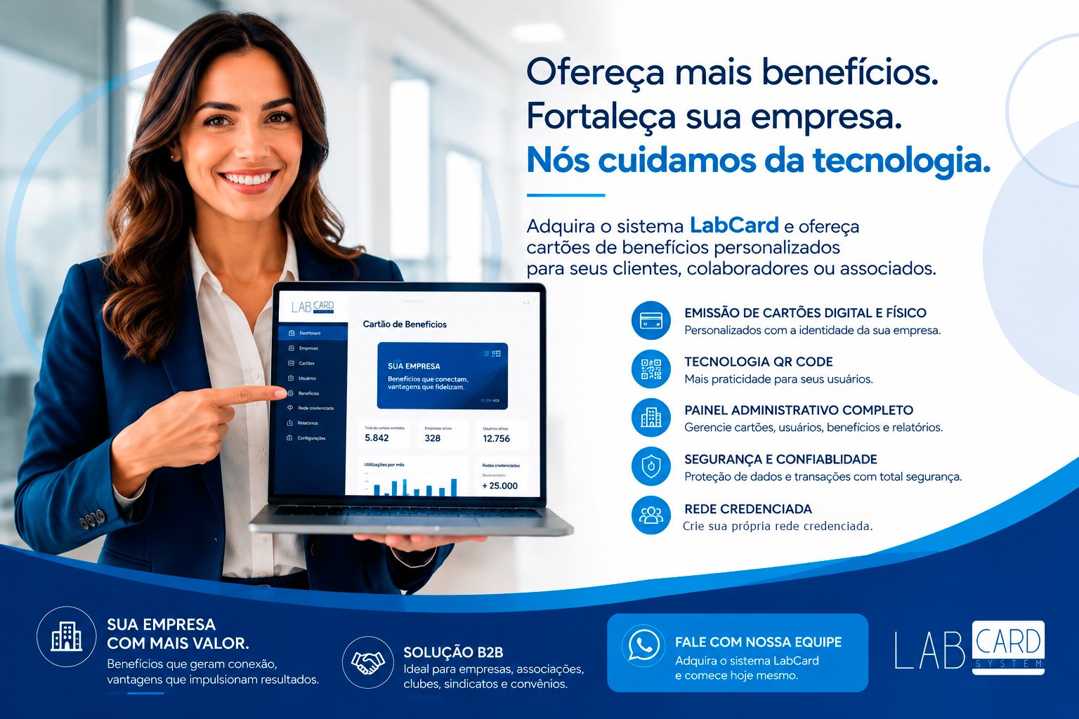 Sistema LabCard para empresas